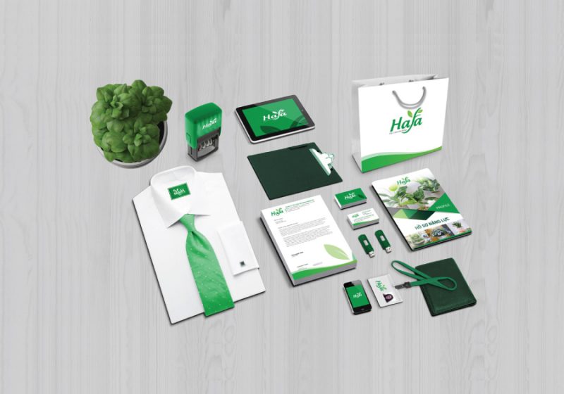 Thiết kế bộ nhận diện cây cảnh văn phòng HAFA