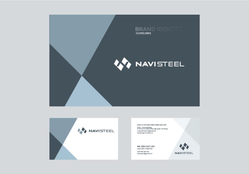Thiết kế bộ nhận diện xây dựng NAVISTEEL